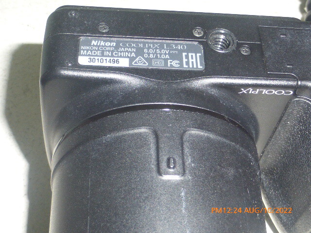 Nikon COOLPIX L340 20.2 MP Digital Camera - Black 28x Nikon COOLPIX L340 20.2 MP Digital Camera - Black 28x
