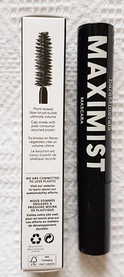 Maximist Phyto-Fiber Mascara ~ Bare Minerals ~ Volumises ~ Farbe SCHWARZ ~ 9ml