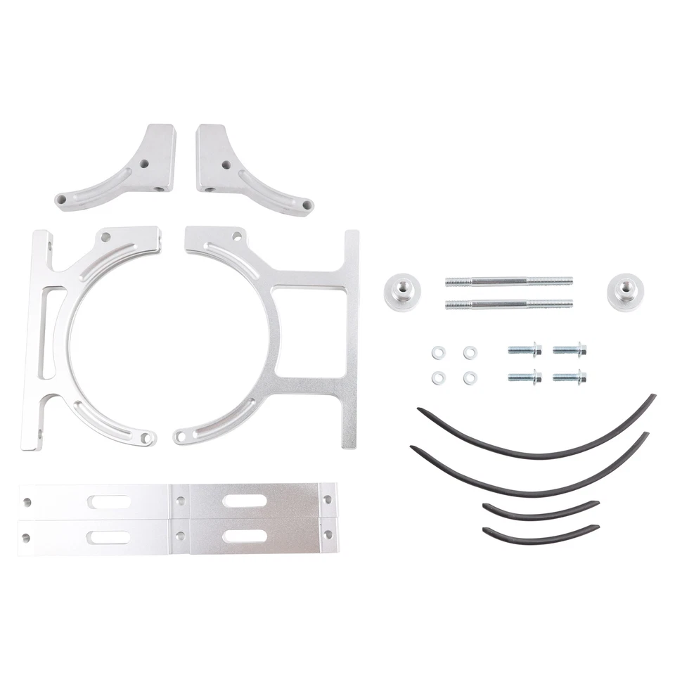 7" Nitrous Oxide Nos Billet Aluminum Single Bottle Holder Bracket for 10-15 lb Foto 3 de 4