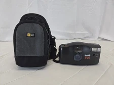 Kodak Star 735 Flash Point & Shoot Black DX 35mm Film Camera with case