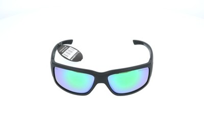 Shady Rays Capitan Black Emerald Black Colorush Polarized Sunglasses 64-16-130