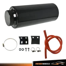 New Universal 800ML Radiator Coolant Aluminum Catch Tank Overflow Reservoir