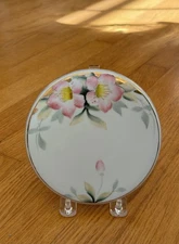 Noritake AZALEA 🌺 Tea Tile Trivet Red Mark #19322 Japan