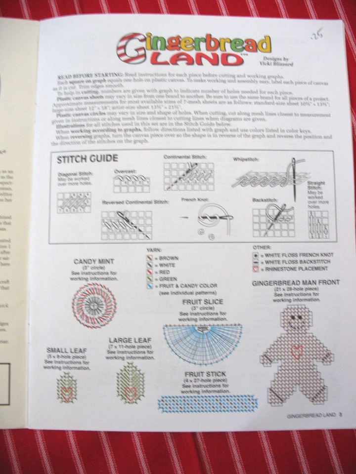 2 Gingerbread Project Books Plastic canvas & Crochet House - Image 4 of 4