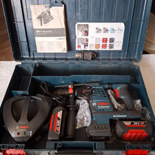 BOSCH GBH 36VF-LI PLUS 36V SDS 3 MODE HAMMER DRILL SET COMPLETE EXCELLENT/CON