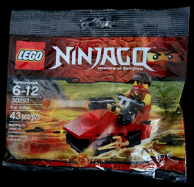 LEGO NINJAGO: Kai Drifter 30293 in Polybag 53 Pcs Age 6-12  New Sealed