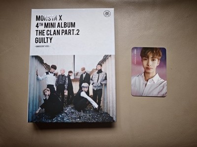 Monsta X - 4th. Mini Album The Clean Part. 2 Guilty CD Set K-Pop Musik CD Korea