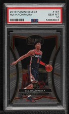 2019-20 Panini Select Premier Level Rui Hachimura #187 PSA 10 GEM MT Rookie RC