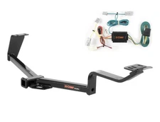 Curt Trailer Hitch & Wire Harness Custom Class 1 1-1/4in Receiver 11391 56051