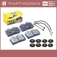 BremsbeläGe + WK + DäMpfungsbleche FüR Porsche 964 Carrera Ab '92- Hinten