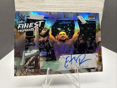 2025 TOPPS FINEST WWE - Ethan Page # FMS-EGO - AUTO