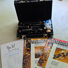 Clarinet STARTER KIT with Case and Music Perfect for Novices, School Children