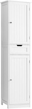 67" Tall Bathroom Cabinet, Storage Cabinet with 2 Doors  1 Drawer, Bathroom Sto