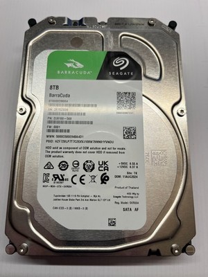 Seagate BarraCuda ST8000DM004 8TB Festplatte