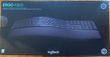 NEW Logitech ERGO K860 Wireless Ergonomic Keyboard - Split Keyboard, Wrist Rest