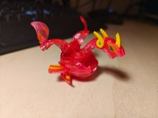 Bakugan Pyrus Translucent Rubanoid 780G Rare + Gate Card Gundalian Invaders