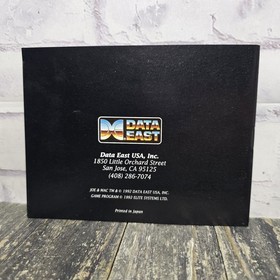 Joe & Mac (Nintendo Entertainment System, 1992) NES CIB Complete Cleaned Tested