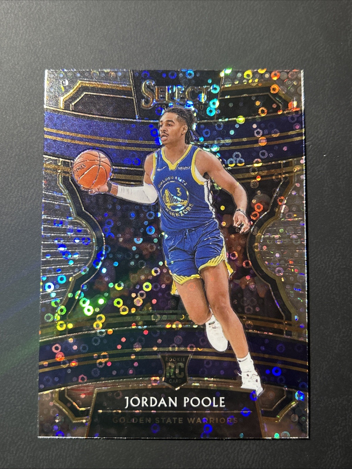 2019-20 Select Jordan Poole Disco Prizm Rookie Concourse