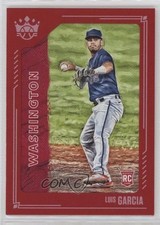 2021 Panini Diamond Kings Short Print Red Framed Luis Garcia V #157 0i4k