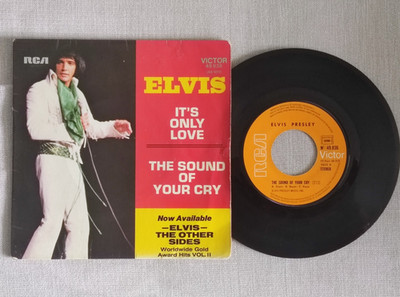 SP 45T EP 2 TITEL ELVIS PRESLEY IT's ONLY LOVE / THE SOUND OF YOUR CRY