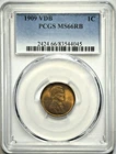 1909 VDB Lincoln Wheat Cent - PCGS MS66 Red Brown (RB)- Superb Eye Appeal!
