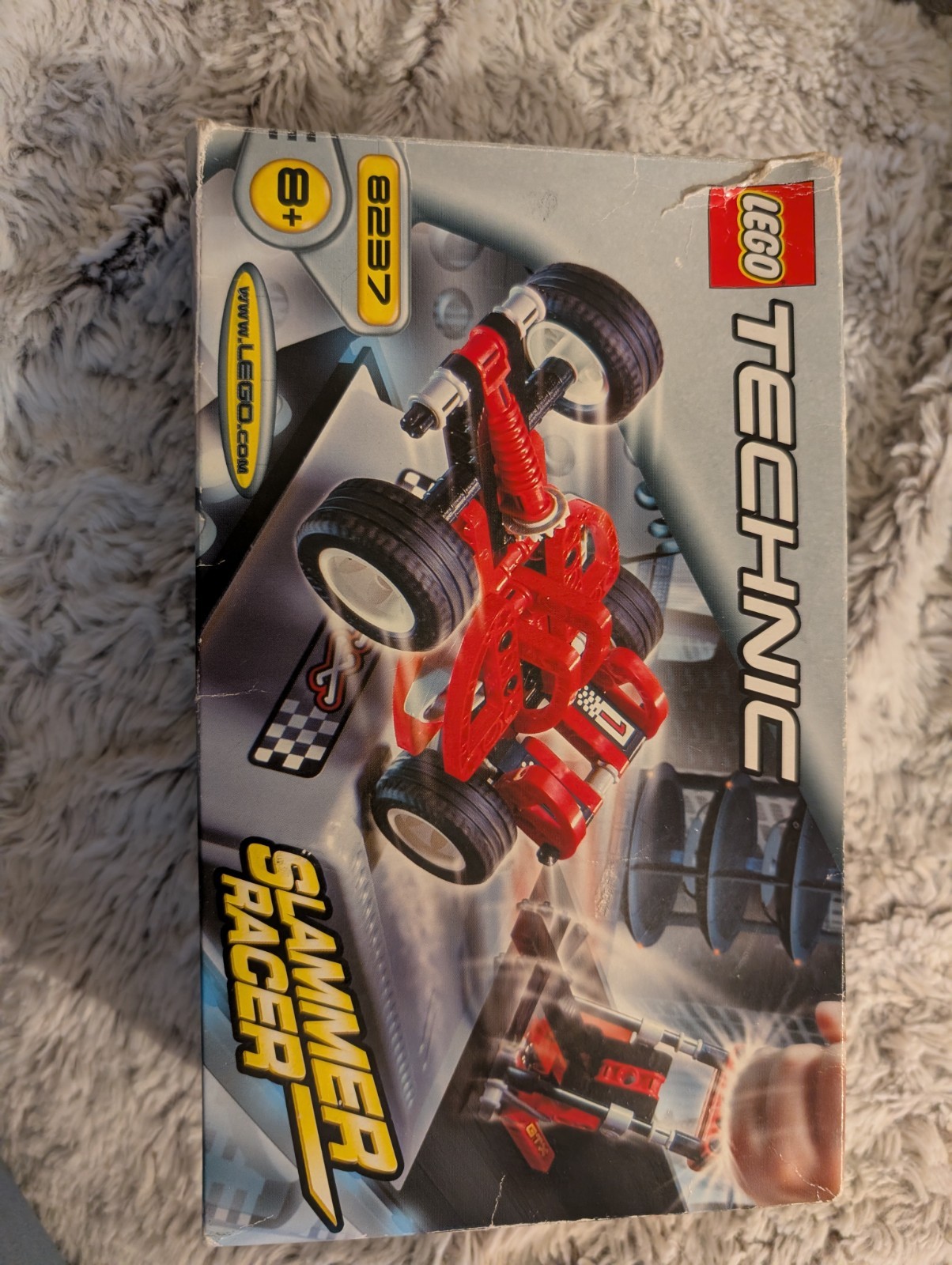 Lego Technic - Set 8237 - Slammer Racer, with instructions and add on motor 5206