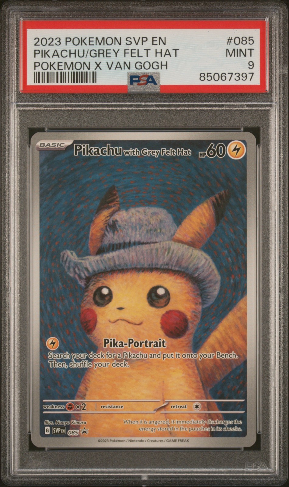 Pikachu with Grey Felt Hat 2023 Scarlet & Violet: Black Star Promo