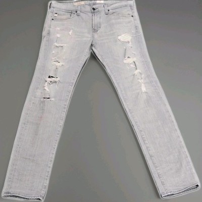 AG Adriano Goldschmied Jeans Skinny W33 Grau   NEUWERTIG   NP 250 