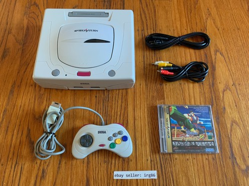 Console SEGA Saturn Blanche - Import Japon NTSC-J - État MINT