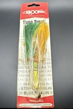 Boone Tuna Treat Saltwater Trolling Lure Green Yellow for Tuna Marlin Wahoo