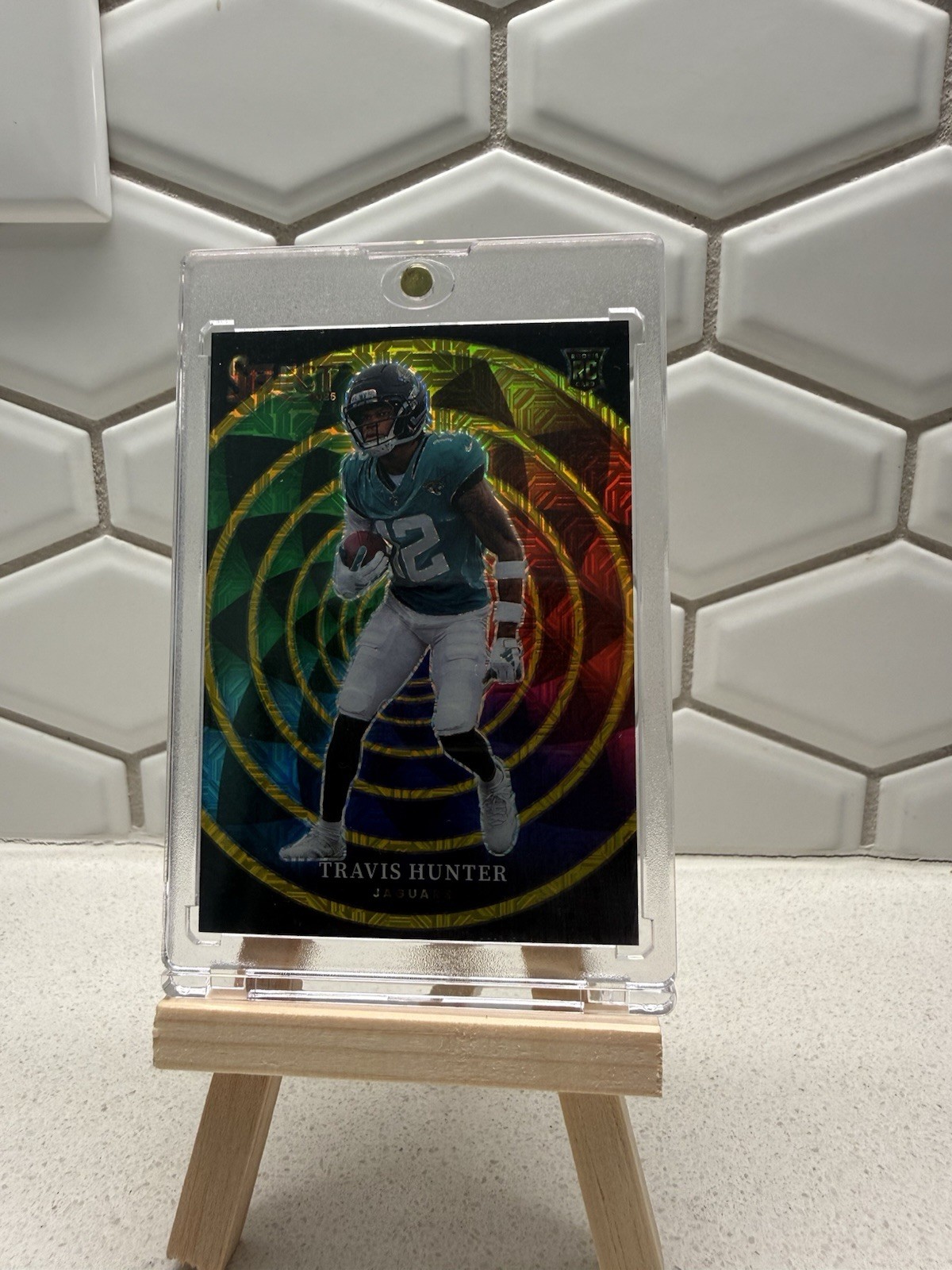 2025 Panini Select- Travis Hunter Color Wheel GOLD 6/10 RC CASE HIT!! Jaguars