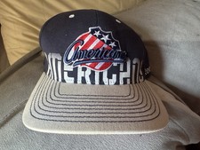 Reebok Americans AHL Hockey Flexfit Hat Cap Never Worn SMALL MEDIUM RARE OSFM