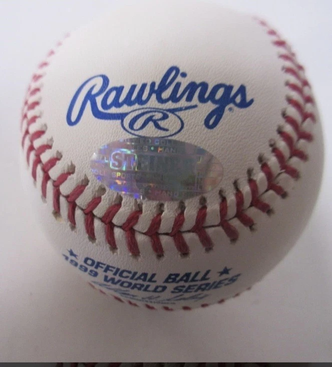 Combo de bate y pelota firmado por Derek Jeter Foto 4 de 4