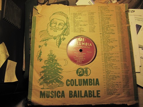TEX-MEX EVA GARZA Lazaro Quintero Orq SAGUITA AL BATE Guaracha COLUMBIA 6238-X