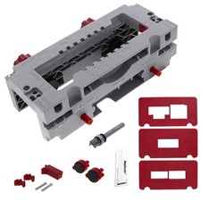 Milescraft 1229 HingeJigPLUS Dual Clamping Door Hinge Mortiser Kit 2.5"-4.5"