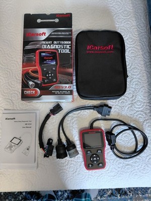 iCarsoft HD V3.0 Heavy Duty Diesel Truck Diagnostic Scanner Tool Code Reader