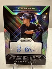 STEVEN KWAN Auto- 2022 Panini Prizm Debut Signatures Silver #DS-SK GUARDIANS(RC)
