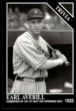 1992 Conlon Collection TSN Earl Averill Cleveland Indians #597