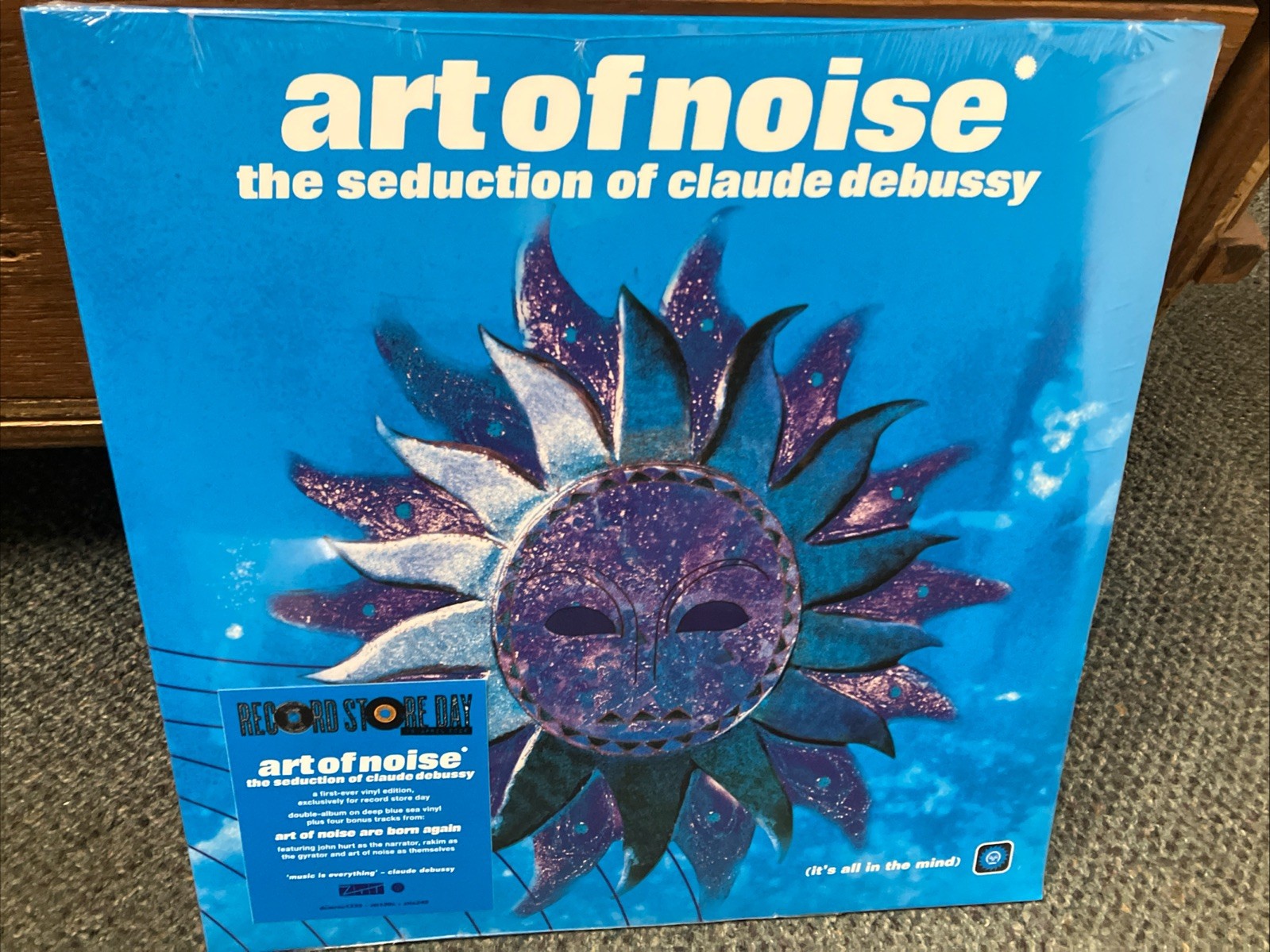 ART OF NOISE - Seduction Of Claude Debussy  - LTD BLUE VINYL 2LP - RSD 2026 NEW