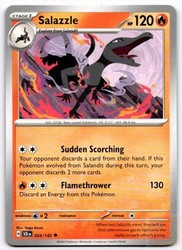 Salazzle 024/142 Stellar Crown Uncommon