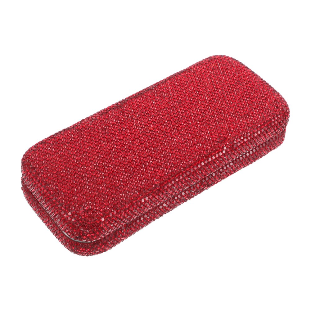 Car -encrusted Glasses Case Cases for Eyeglasses Women Fashion Eyewear