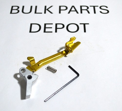 #ad Glock Flat Trigger Assembly with Bar Gen 3 4 17 19 22 23 26 PSA Dagger $29.96