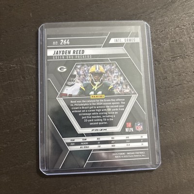 2025 Mosaic - Jayden Reed Brazil Games Silver Mosaic Prizm #264