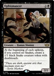 Ophiomancer #193 Commander: Tarkir: Dragonstorm NM MTG
