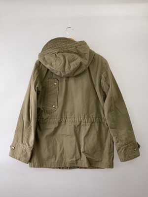 Engineered Garments men's Storm Parka Size M Cotton Khaki Solid