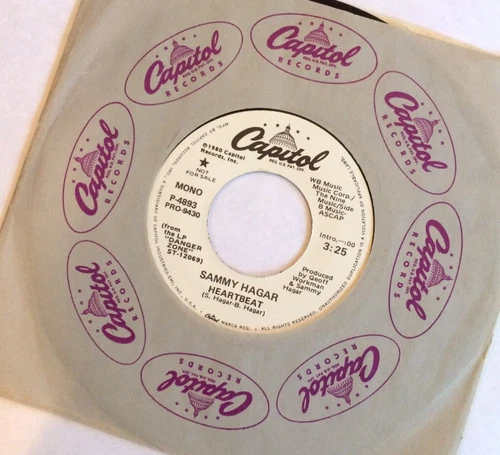 Sammy Hagar Van Halen - Heartbeat 45 Promo