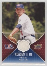 2009 Upper Deck USA National Team Game Jersey Mike Leake #USA-ML 1k5