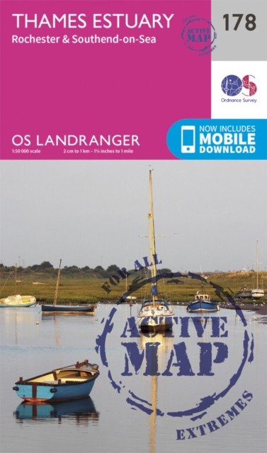 Thames Estuary, Rochester & Southend-on-Sea by Ordnance Survey