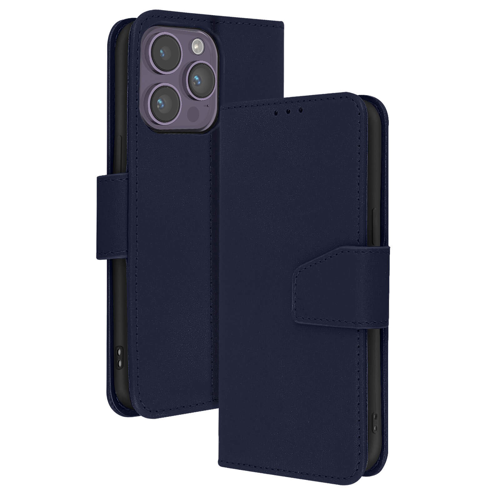 Housse en cuir premium iPhone 14 Pro Avizar au design élégant et raffiné