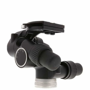Manfrotto 405 3-Way Geared Pan-and-Tilt Head with 410PL Quick Release Plate MINT